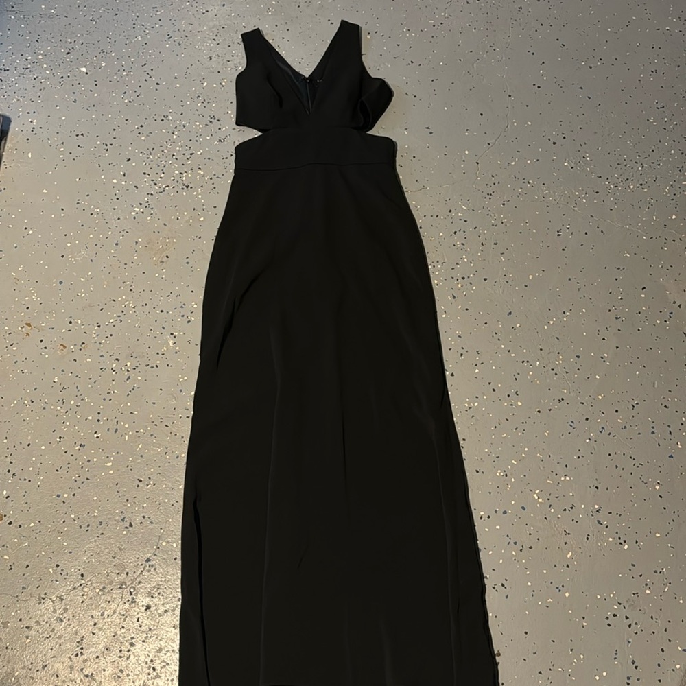Laundry by Shelli Segal Black gown